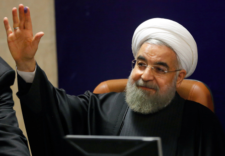 Hassan Rouhani, mandatario de Irán.