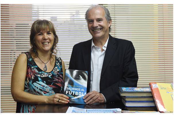 Mónica Nizzardo y Mariano Bergés, autores del libro. 