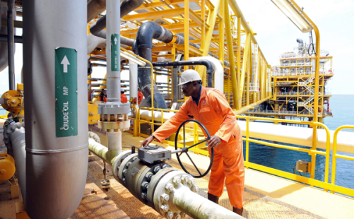 NIGERIA-TOTAL-OIL PLATFORM